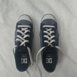 Navy & White shoes by DC